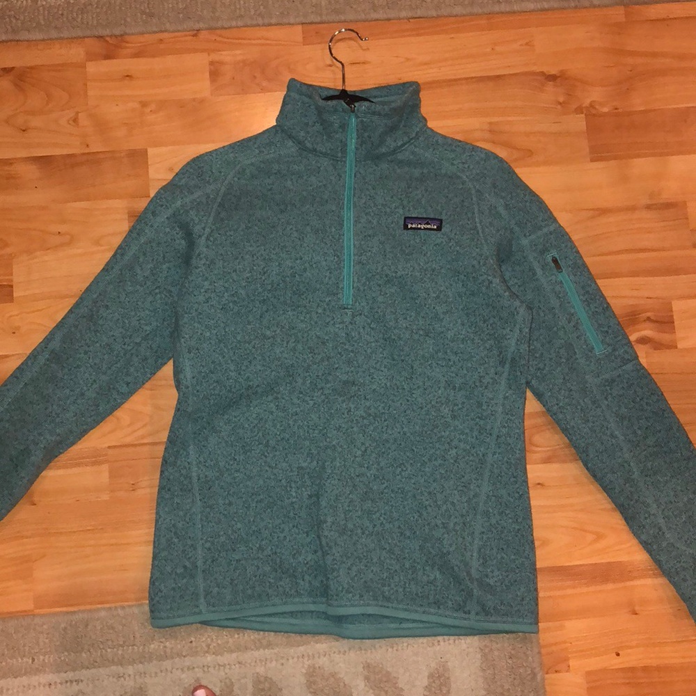 PATAGONIA BLUE QUARTER ZIP